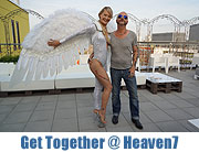 Mplus Get-Together im "Heaven7" mit Skulpturendachgarten von Prof. Wolfgang Flatz am 17.06.2014 Fotos & Video (©Foto: Martin Schmitz)